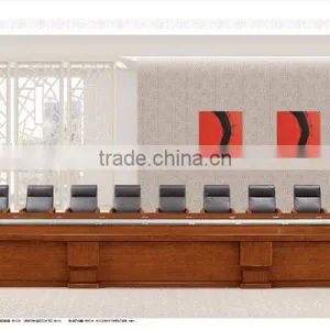 Luxury Marble Conference Table Solid Wood DYB14 thumbnail-1