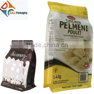 Box Bottom Plastic Food Packaging Bags Pouches thumbnail-1