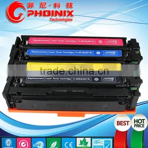 CF400A CF401A CF402A CF403A Laser Cartridge Compatible For HP Color LaserJet Pro Printer Toner Cartridge thumbnail-1