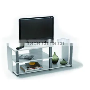 MDF With White Color TV Stand thumbnail-1