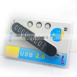 High Speed 8 Port Usb Hub Spliter for PC Laptop Notebook thumbnail-1
