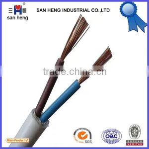 IEC RVV 2 Cores 0.75mm2 Multi Stranded Electric Wire Cable Roll Supplier's Choice thumbnail-3