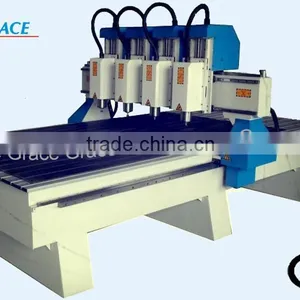 Woodworking CNC Router G1325 With 2.2kw x 4 Spindles Control Independent thumbnail-1