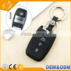 3 Button Eco-friend Silicone Car Remote Key Holder Shell For KA K3 K4 K5 Forte Cerato Rio Optima Sportage thumbnail-2