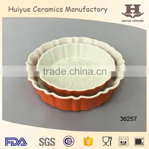 Round Stoneware Bakeware thumbnail-1