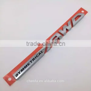 2015 Custom 3d Car Logo Plastic Chrome WRX Badge Emblem thumbnail-2