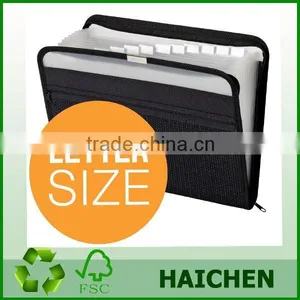 13-Pocket Fabric Expanding Zip File, Letter Size, thumbnail-3