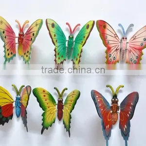 4 Inch Plastic Magnetic Fridge Sticker With Butterfly Shape thumbnail-1