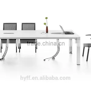 Superior Quality Glass Latest Computer Table Design HYD-331 thumbnail-1