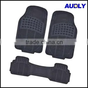 CM2013 Universal Fit 3-Piece Full Set Heavy Duty PVC Floor Mat thumbnail-1