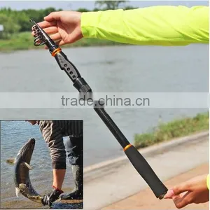 Spinning Telescopic Fishing Rod Graphite Carbon Fiber Travel Portable Super Hard Fishing Pole for Boat Saltwater and Freshwater thumbnail-5