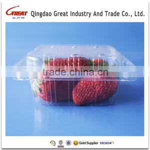 Plastic Fruit Container Clamshell Packaging Blister Packaging for Tomatoes thumbnail-4