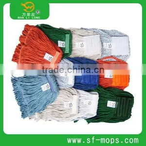 Wholesale Mops, Looped End Cleaning Cotton Mops for Wholesale, 16oz Mop Head thumbnail-1