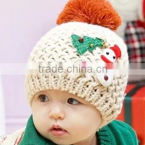 Snowman Children Crochet Hat ,Snowflake Weave Head Warmer,Lovely Hat,Cap Set, Hat Pattern ,Pattern ,Baby Cap,Baby Hat thumbnail-1