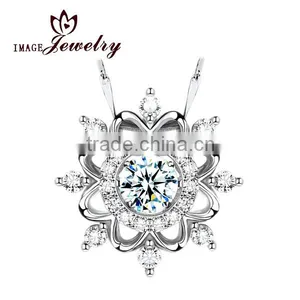 Pave Diamond Pendant Set Designs With Single Cut Diamonds thumbnail-1