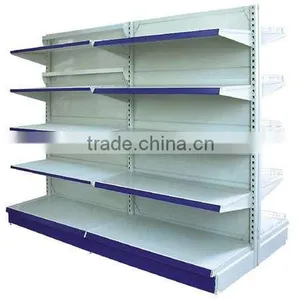 Custom Supermarket Disply Double Side Metal Shelf thumbnail-1