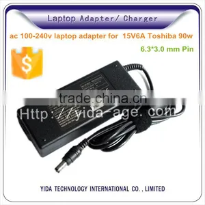 ac 100-240v Laptop Adapter for Toshiba 15V 6A 90w 6.3*3.0mm thumbnail-1