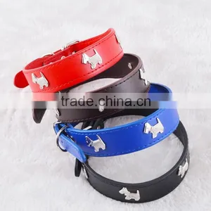 2015 Value PU Pet Collars Metal Dog Decorate Collar Pet Accessories thumbnail-1