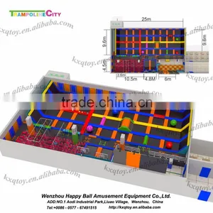Commercial Trampoline, Indoor Trampoline Park thumbnail-1