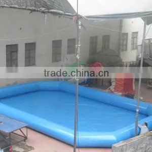 Giant 0.6mm/0.9mmPVC Tarpaulin Blue Inflatable Kids Swimming Pool for Water Balls thumbnail-1