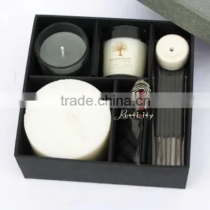 Scented Candle Sets With Incense Stick for Home Decoration thumbnail-1