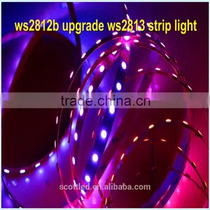 Ws2812b Upgrade5m/roll DC5V WS2813 30 LEDs/m WS2812B Waterproof Rgb Led Strip Light Supplier's Choice thumbnail-1