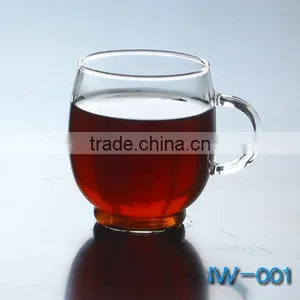 Glass Cups With Handle, Glass Tea Cups thumbnail-1
