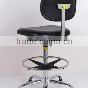ESD Chair Anti Static Chair PU Leather Chair Laboratory Chair thumbnail-3