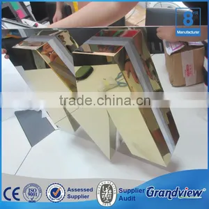 Mirror Stainless Steel Screws Fixing Outdoor Waterproof Led Letters thumbnail-4