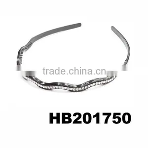 Bulk Cheap Wholesale Rhinestone Plastic Headbands With Teeth thumbnail-1