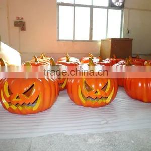 Halloween Pumpkin Head, Fibreglass Giant Pumpkin Cutout for Halloween Festival thumbnail-1