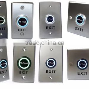 Mini Non-Touch Exit Push Button thumbnail-1
