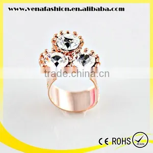 u Shape no Piercing Simple Diamonds Women Cover Elf Ear Clip thumbnail-2