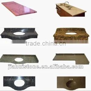 Cheap Granite Bathroom Vanity Top in Various Colors and Types thumbnail-1