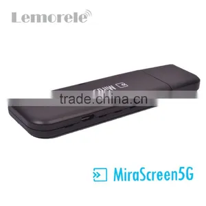 Wifi Display Dongle EZCast 5G Miracast / Dongle/AirPlay/DLNA for Android and Ios tv Stick--MiraScreen5G Accept Customization thumbnail-3