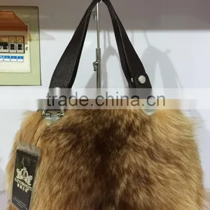 2015 New Style Raccoon Fur Bags Handbag for Women From China thumbnail-1
