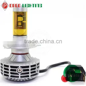 High Performance 3000lm 6th H4 Led Headlight, 6500K/8000K Hi/Low Automobile H4 Led Headlight thumbnail-2
