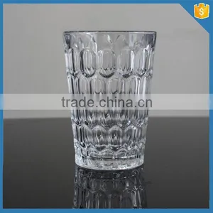 LXHY-T017 Clear Crystal Thumb Print Pattern Tumbler Glass Set thumbnail-2