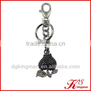 Kingman Best Quality Top Sell Fashion Owl Pendant Keychain thumbnail-1