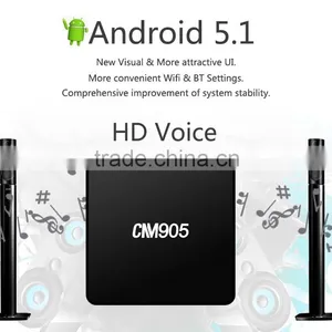 2016 HOT SELLING Amlogic S905 Quad-core 64 Bit KODI Andriod TV Box thumbnail-2