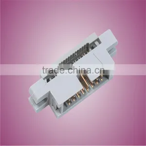 Gold Flash 2.54mm Pitch IDC Box Header Connector With Flat Cable Connector thumbnail-1