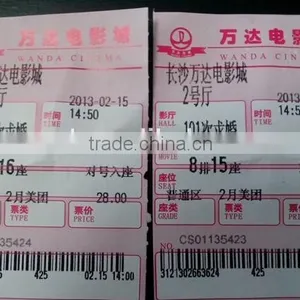 Premium Thermal Paper Cinema Movie Tickets Printing thumbnail-5