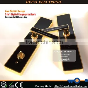 Home Use Door Lock Handle Lock With Security Card Access Function thumbnail-1