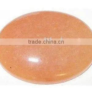 25x18mm Red Aventurine Semi Precious Loose Cabochons thumbnail-1