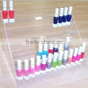 Lucite Acrylic Bottle Display Rack Cosmetic Bottle Organizer thumbnail-1