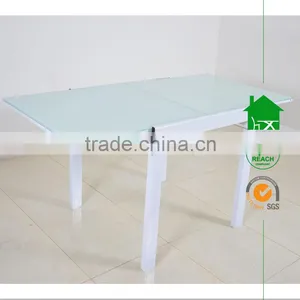 DT-4045 New Modern Folding Glass Dining Table thumbnail-1