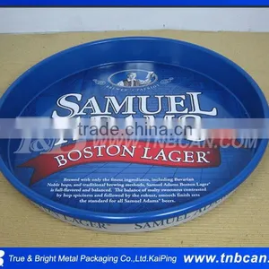 Bar Hotel Company Party Shopping Mall Custom Galvanized Serving Tray thumbnail-6