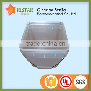 Plastic Square Bucket Mould Square Bucket With Handle and Lid thumbnail-2