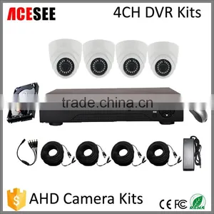 ACESEE H.264 hd Cctv Security System 720P Ahd Dvr Kit 4ch Hvr Kit thumbnail-1