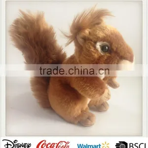 Lifelike Plush Squirrel thumbnail-1